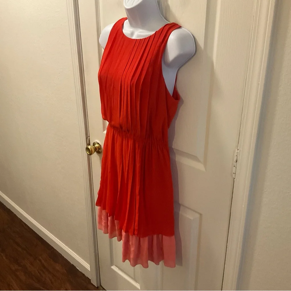Jessica Simpson Red and Pink Sleeveless Dress - Picture 1 of 12